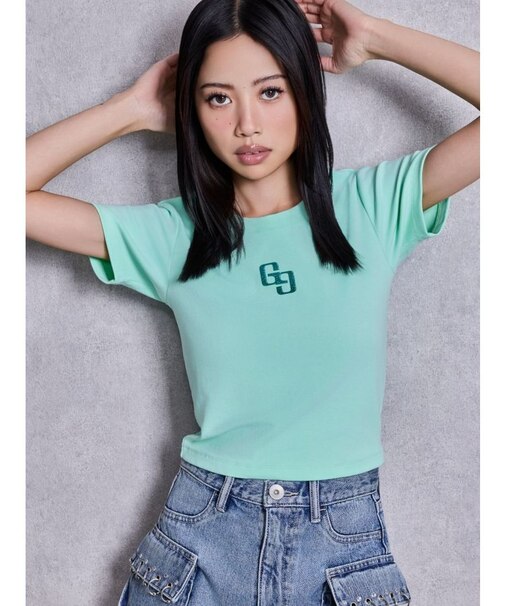 GLITTER GG Tシャツ