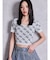 GG jacquardラメニットTOPS