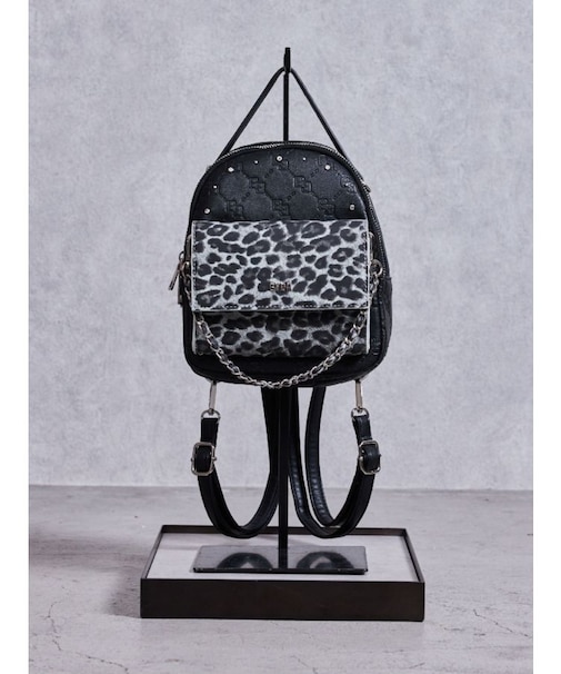 GYDA leopard bijou 5WAYミニリュック