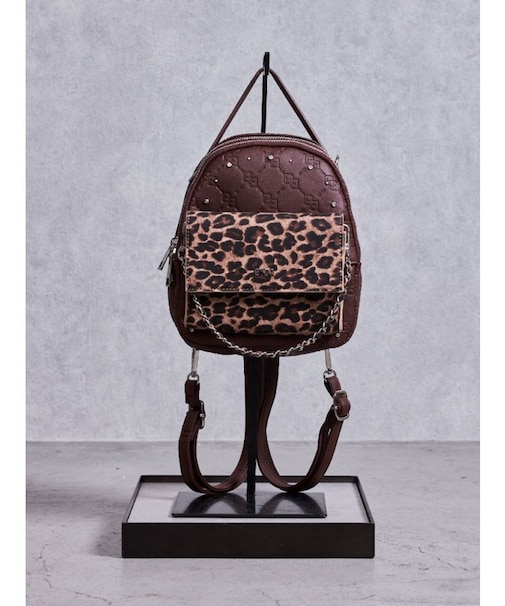 GYDA leopard bijou 5WAYミニリュック