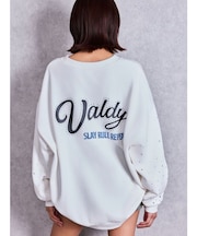 Valdy studded bijouスウェットトップス