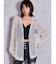 Symmetry GYDA MESHニットカーディガン