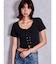 BUNNY 2WAYレースアップショートTシャツ