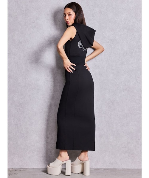 BACK GYDA ZIPパーカーLONGワンピース｜ジェイダの通販｜&mall（アンド