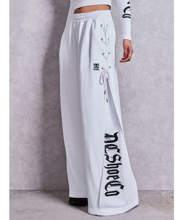 GYDA×DC SIDE LACE UP WIDEパンツ