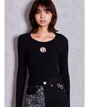 GG bijou MOLD long sleeveニットトップス