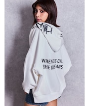 FULL FACE BUNNY ZIP UPパーカー