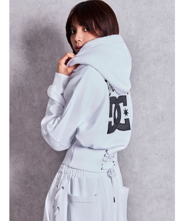 GYDA×DC BACK LACE UP SHORTパーカー