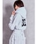 GYDA×DC BACK LACE UP SHORTパーカー
