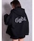 BACK GYDAラインストーンラメパーカー