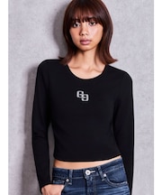 GLITTER GG long sleeveトップス