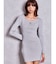 SymmetryGYDA プレートlong sleeveニットワンピース