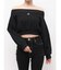 Symmetry GYDA short ラメスウェットトップス
