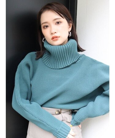 ＢＩＧタートルニットプルオーバー