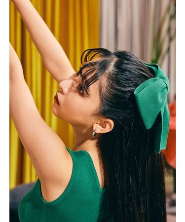 【MURUA×よしミチ】リボンバレッタ