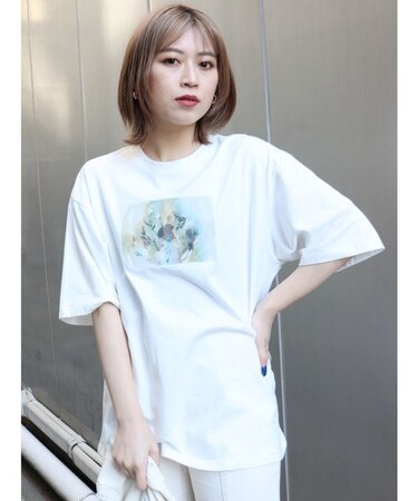 レンチキュラープリントTシャツ