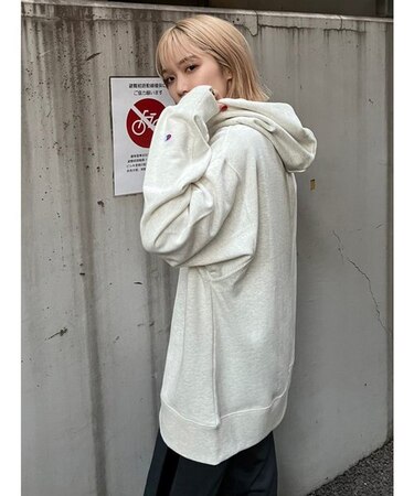 【MURUA別注】Champion アシメフーディー