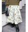 フラワータックスカート