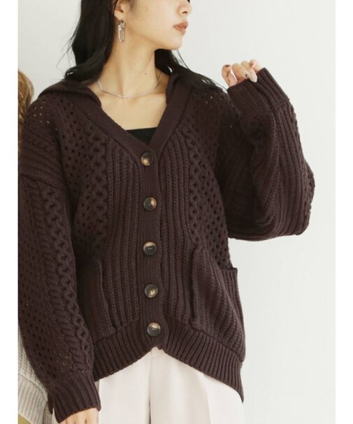 セーラーカラーカーデ