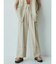 ダブルヘムワイドパンツ