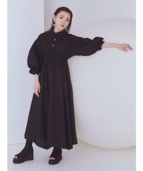 YUKKOコラボ】ジャガードブロックワンピース｜ムルーアの通販｜&mall