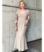 サイドタックジャンパースカート