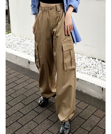 パッチポケットカーゴパンツ