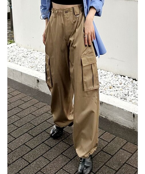 パッチポケットカーゴパンツ