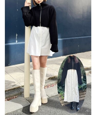 マルチウェイニットSETワンピース【WEB限定】