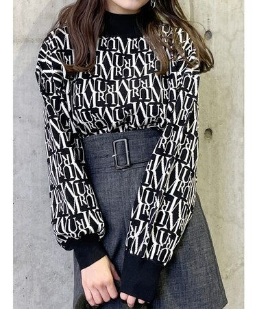 モノグラムニット