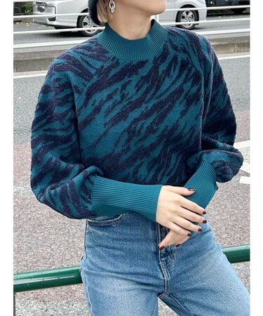 ブークレボトルネックトップス