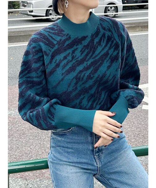 ブークレボトルネックトップス