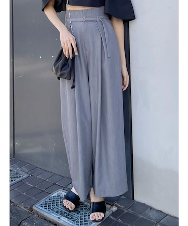 ナローベルトワイドパンツ【セット販売対象】