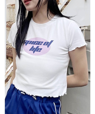 メロートリムTシャツ