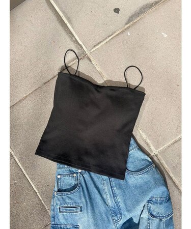 2WAYリブキャミソール