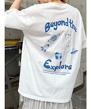 エイリアンプリントTシャツ