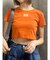 ロゴクロップトTシャツ