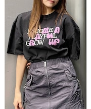 【MURUA/PUMA】ハイドメッセージTシャツ