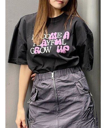 【MURUA/PUMA】ハイドメッセージTシャツ