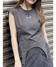 ガーターヘムトップス