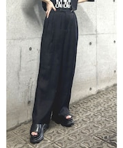 シアーワイドパンツ