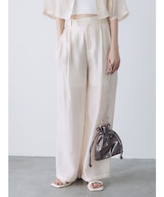 シアーワイドパンツ