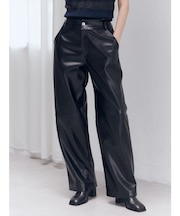 スイッチフェイクレザーパンツ