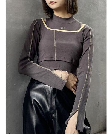 マルチウェイレイヤードトップス