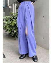 フロントオープンワイドパンツ