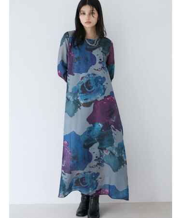 ペイントシアーワンピース【WEB限定】