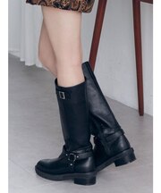 エンジニアロングブーツ