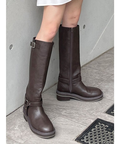 値下げ！【MURUA 】エンジニアロングブーツ エンジニアロングブーツ｜ムルーアの通販｜&mall（アンドモール