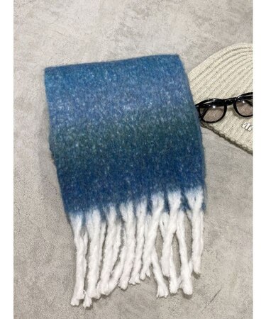 グラデーションマフラー