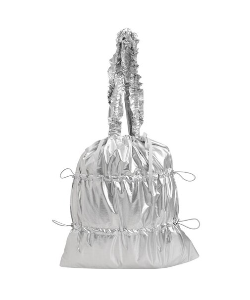 シャーリングトートバッグ